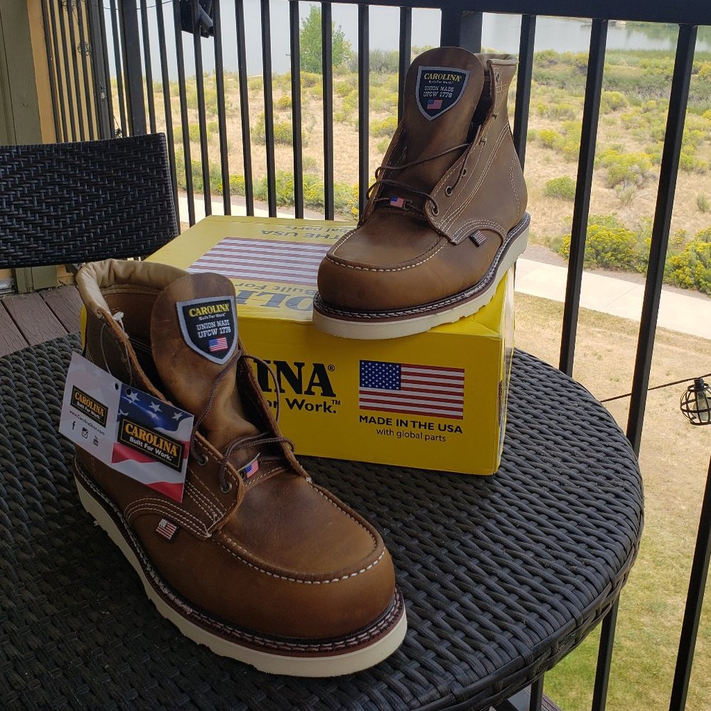 Carolina Brown Work Boots